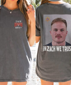 Zach Bryan Mugshot Shirt, Zach Bryan Mug Shot Arrested Tonight In Vinita Oklahoma, Zach Bryan shirt