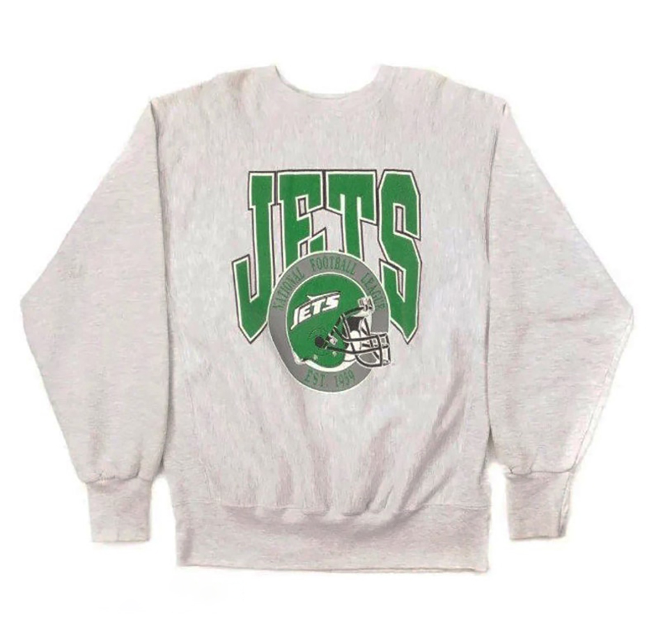 ny jets vintage sweatshirt