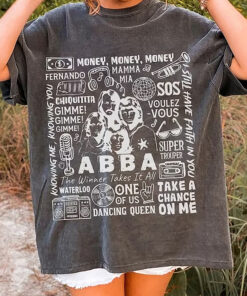 ABBA Shirt, Vintage ABBA Shirt