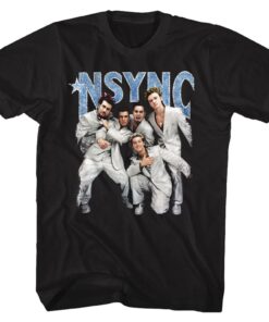 NSYNC Silver Suit Boy Band Shirt, NSYNC Silver Suit Boy Band Sweatshirt, NSYNC Band Shirt, NSYNC Band Sweatshirt