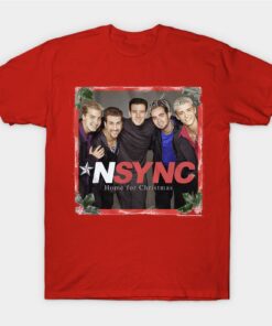 NSYNC Home For Christmas Shirt, NSYNC Home For Christmas Sweatshirt, NSYNC Band Shirt, NSYNC Band Sweatshirt