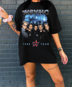 Vintage NSYNC1999 Tour Shirt, NSYNC Band Shirt, NSYNC Band Sweatshirt, NSYNC Band Merch Shirt, NSYNC Band Merch Sweatshirt