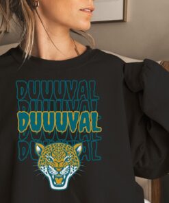 Duuuval Jacksonville Football Team Shirt, Football League Shirt, Every Day Sweatshirt, Perfect gift for Jaguars Fans Shirt