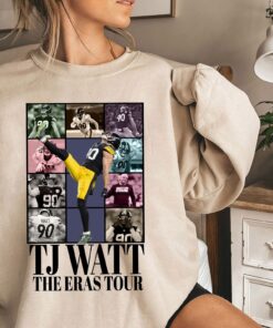 TJ Watt The Eras Tour Shirt, TJ Watt Sweatshirt, TJ Watt Vintage Shirt, America Football Sweatshirt, TJ Watt Football Fan Shirt