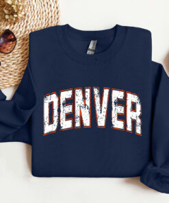 Denver Football Sweatshirt, Denver Football Shirt, Vintage Denver Football Sweatshirt, Denver Shirt