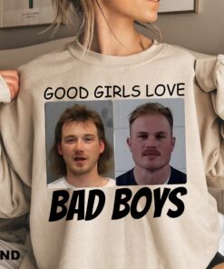 Zach Bryan Mugshot Shirt, Morgan Wallen Mugshot Sweatshirt, Zach Bryan Shirt, Good Girls Love Bad Boys Shirt