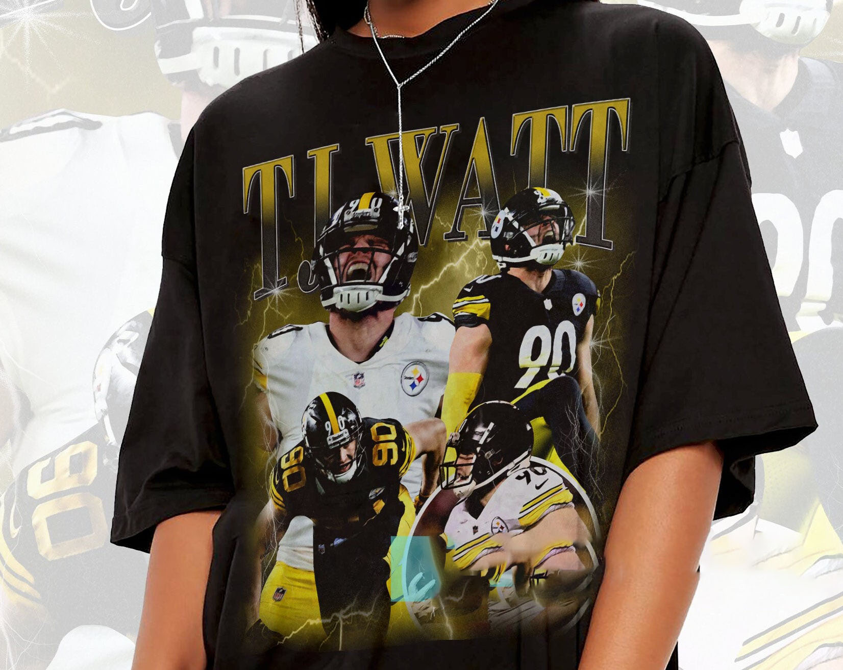 TJ Watt Pittsburgh Steelers NFL T-Shirt