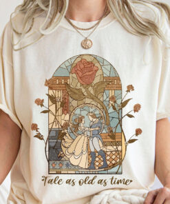 Vintage Tale as Old as Time Shirt, Retro Beauty and the Beast Shirt, Princess Shirt, Belle Beauty Princess Shirt