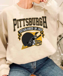 Pittsburgh Steelers Established In 1993 Shirt, Pittsburgh Football Shirt, Vintage Pittsburgh Baseball Fan Shirt, Pittsburgh Baseball Shirt