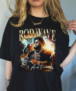 Retro Rod Wave Shirt, Rod Wave Nostalgia 2023 Tour Sweatshirt, Beautiful Mind Tour, Music Concert Tee, Rod Wave Merch