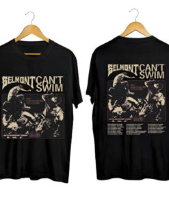 Belmont 2023 tour shirt, Belmont And Can't Swim Tour Shirt, Belmont And Can't Swim Co headline 2023 Tour Shirt, Belmont Fan Shirt, Can't Swim Concert Shirt
