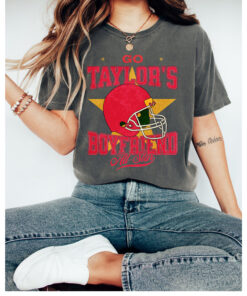 Go Taylors Boyfriend Shirt, Funny TS Inspired Shirt, Football Shirt, KC Football Shirt